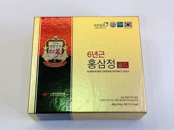 Cao hồng sâm cô đặc Korean Red Ginseng Extract Gold 2 lọ