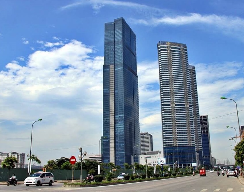 Gan khu Keangnam co cua hang nhan sam ha noi