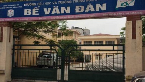 truong thcs be van dan