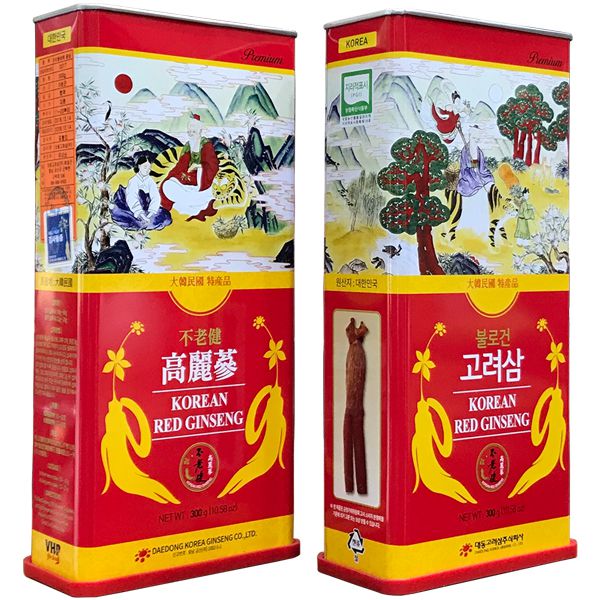 Hồng Sâm Củ Khô 6 Năm Deadong 300gr 