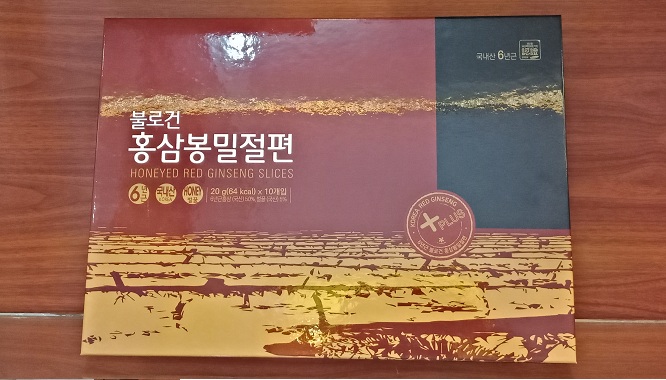 Hồng sâm 6 năm thái lát tẩm mật ong Daedong