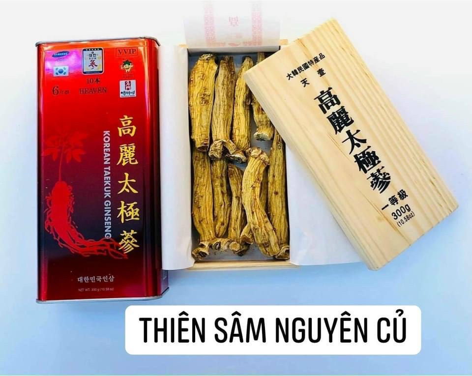 Thiên sâm củ khô đặc biệt VVIP – 300g